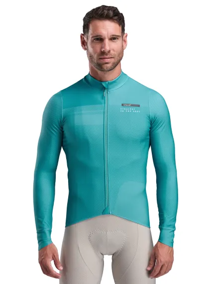 Maillot manches longues EKOI Perf SHADES Vert Azur