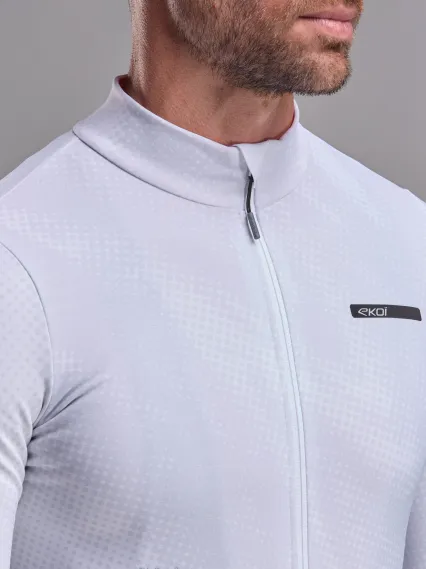 Maillot manches longues EKOI Perf TIE & DYE Blanc
