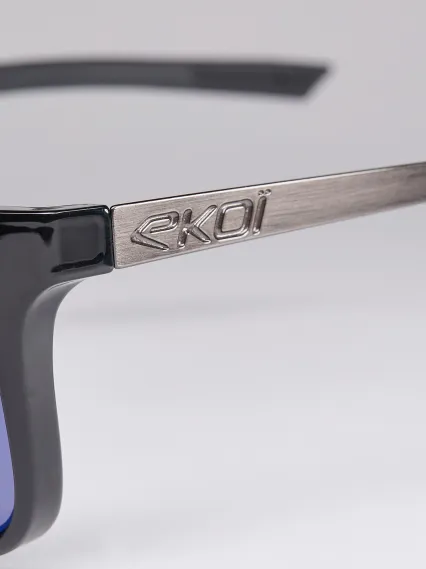 Lunettes EKOI Racing LIFESTYLE CARRES Noir Bleu nuit
