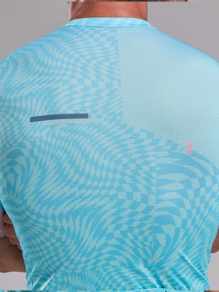 Maillot EKOI Perf GRAPHIC Bleu ciel