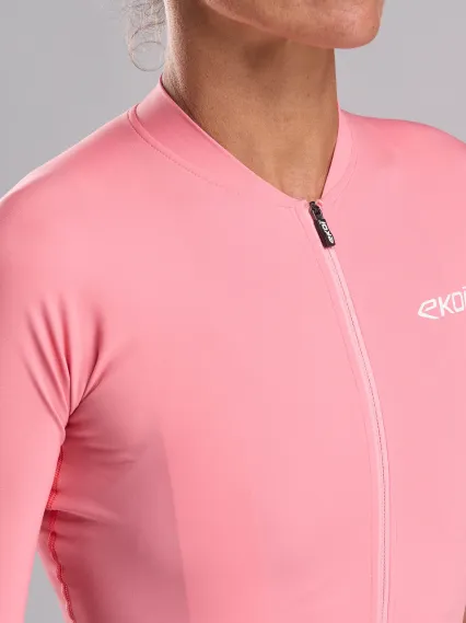 Maillot femme EKOI Racing SUPERSOFT Rose