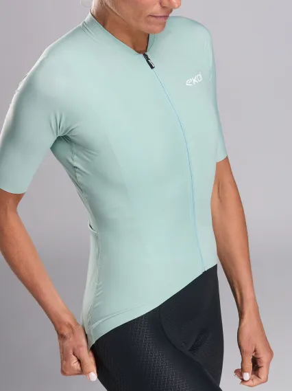 Maillot femme EKOI Racing SUPERSOFT Sauge