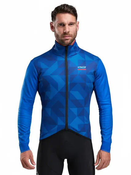 Veste thermique EKOI POLYGONE Bleu