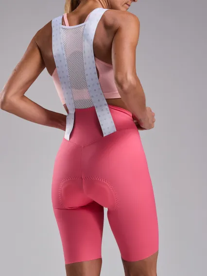 Cuissard femme EKOI Racing MARION ROUSSE Rose
