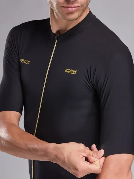 Maillot EKOI Racing BRADLEY WIGGINS Noir