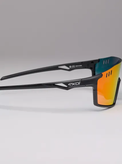 Lunettes EKOI VISION Noir Revo Rouge Cat3