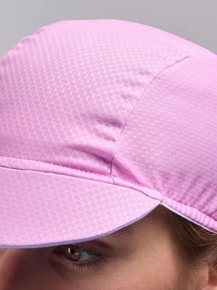 Casquette vélo femme EKOI Perf Rose