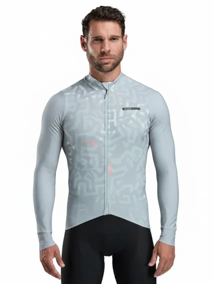 Maillot manches longues EKOI Perf GRAFFITI Gris