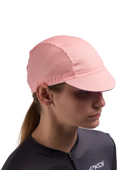 Casquette vélo femme EKOI Perf Corail