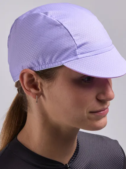 Casquette vélo femme EKOI Perf Violet