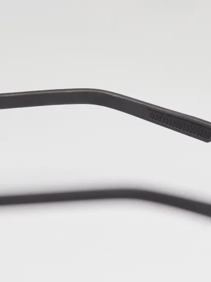 Lunettes EKOI Racing LIFESTYLE RONDES Noir brillant Polarisé