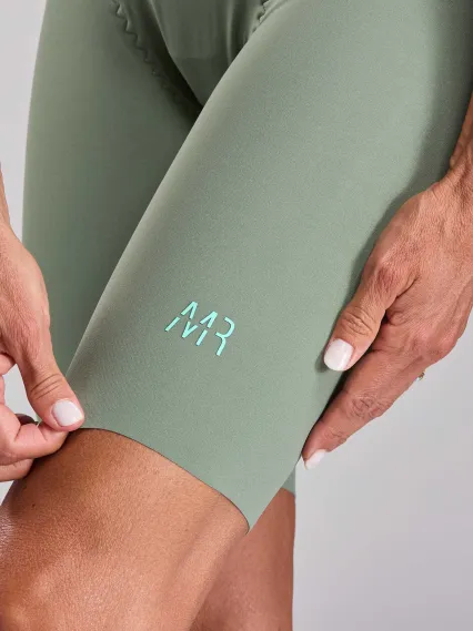 Cuissard femme EKOI Racing MARION ROUSSE Sauge