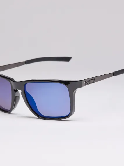 Lunettes EKOI Racing LIFESTYLE CARRES Noir Bleu nuit
