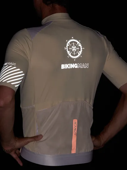 Maillot EKOI Racing CARGO HYDRA+700 BIKINGMAN REFLECTIVE Sable