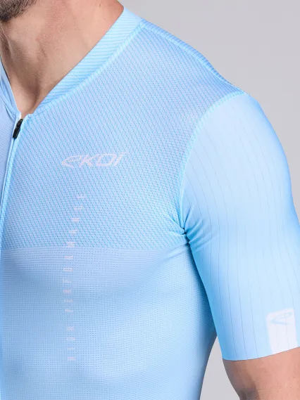 Maillot EKOI Perf LINEAR Ciel
