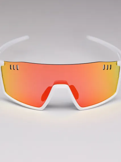 Lunettes EKOI VISION Blanc Revo Rouge Cat3