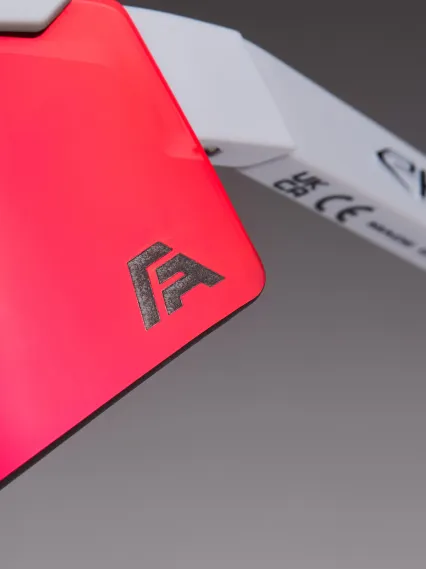 Lunettes EKOI Racing AEROLITE FABIO ARU Blanche Silver REVO Rouge Cat3