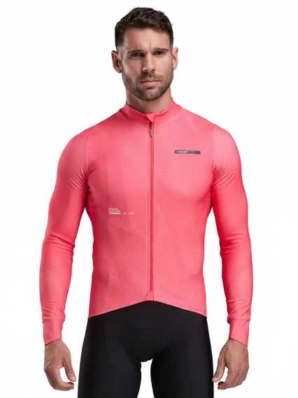 Maillot manches longues EKOI Perf TIE & DYE Corail