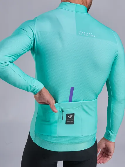 Maillot manches longues EKOI Perf SHADES Aqua