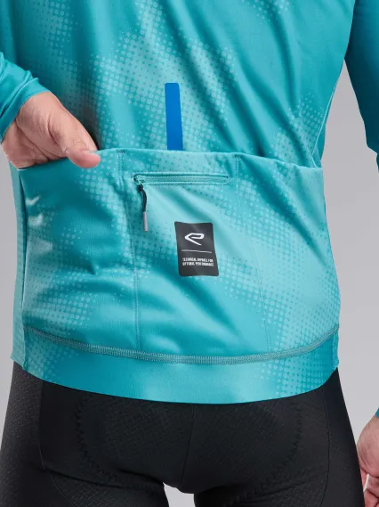 Veste thermique EKOI Perf TIE & DYE Vert Azur