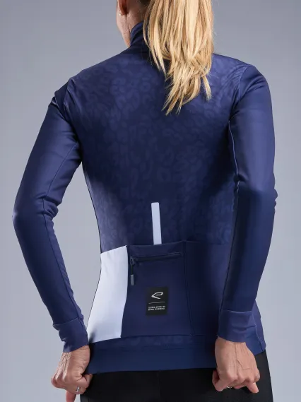 Veste thermique femme EKOI Perf LEO Marine