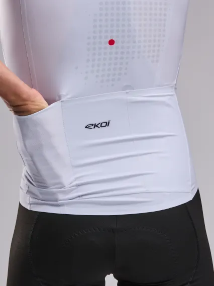 Maillot EKOI Racing FABIO ARU Gris