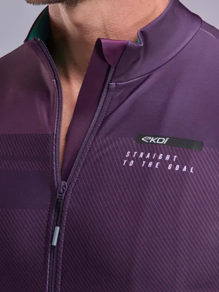 Maillot manches longues EKOI Perf SHADES Prune