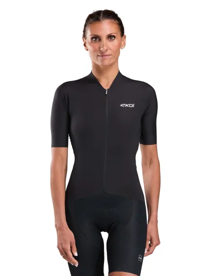 Maillot femme EKOI Racing SUPERSOFT Noir