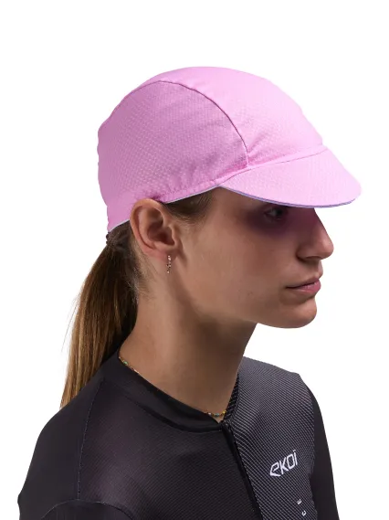 Casquette vélo femme EKOI Perf Rose