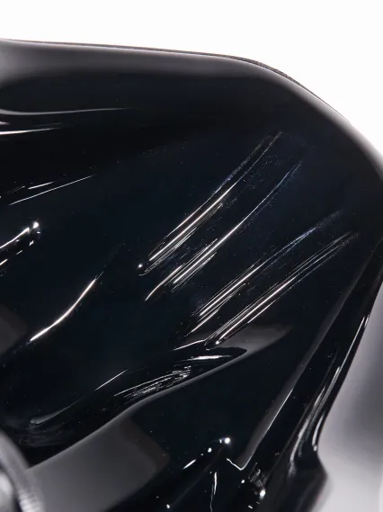 Casque EKOI Racing PURE AERO Mirror Cat2 Noir Holo Violet