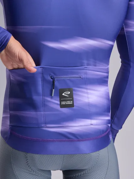 Maillot manches longues EKOI Perf RESILIENCE Violet