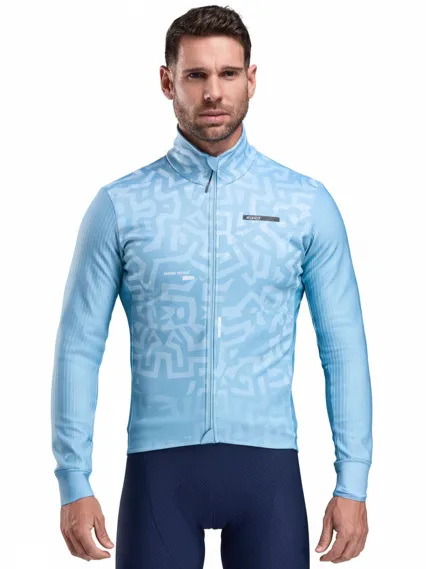Veste thermique EKOI Perf GRAFFITI Ciel