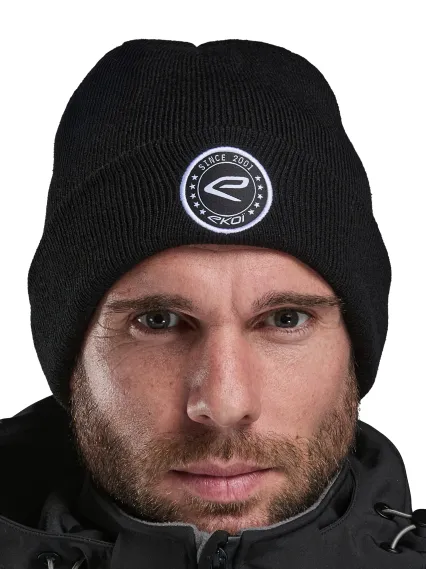 Bonnet hiver EKOI NOIR