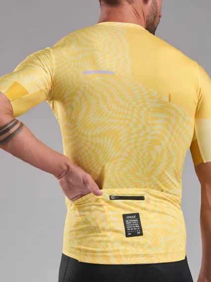 Maillot EKOI Perf GRAPHIC Jaune