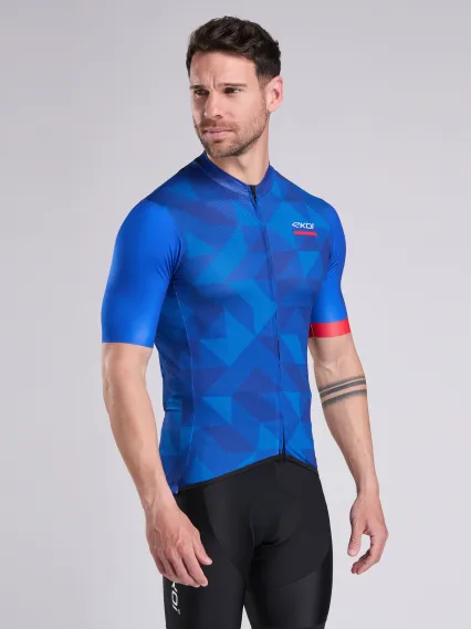 Maillot EKOI POLYGONE Bleu