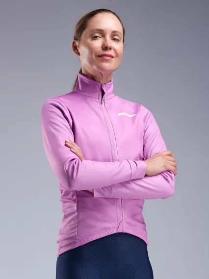 Veste thermique femme EKOI Perf TIE & DYE Mauve