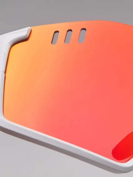 Lunettes EKOI VISION Blanc Revo Rouge Cat3