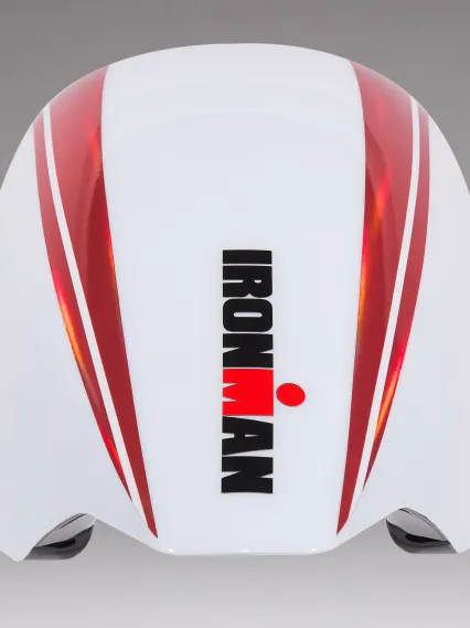 Casque EKOI Racing PURE AERO LTD IRONMAN Mirror Cat2 Blanc