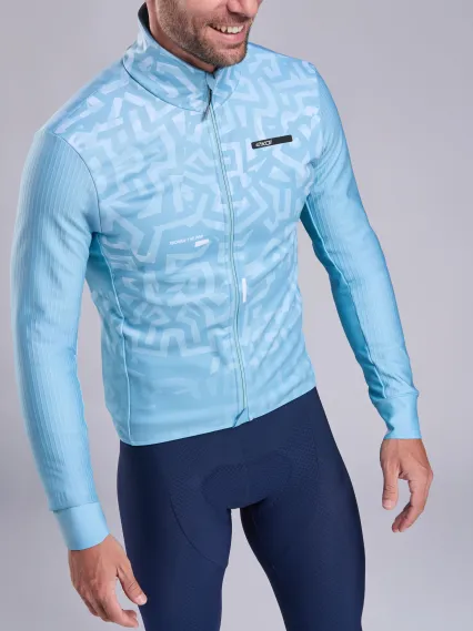 Veste thermique EKOI Perf GRAFFITI Ciel