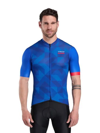 Maillot EKOI POLYGONE Bleu