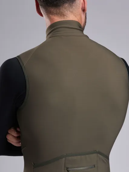 Gilet thermique EKOI Perf ELEGANCE Kaki