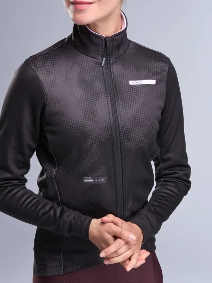 Veste thermique femme EKOI Perf TIE & DYE Noir