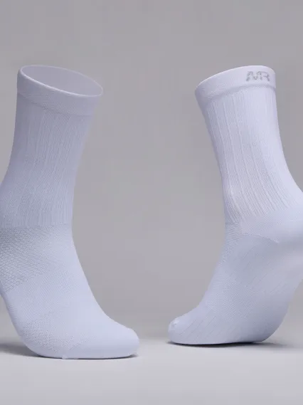 Chaussettes EKOI Racing MARION ROUSSE Blanc Gris