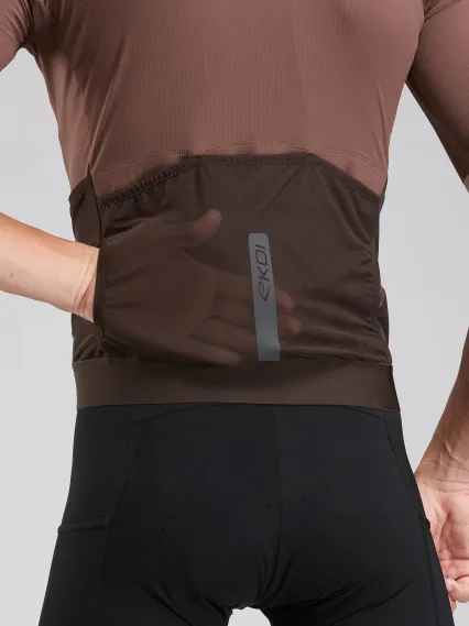 Maillot EKOI Racing CARGO HYDRA+700 Chocolat