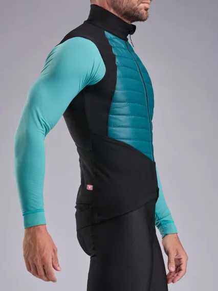 Gilet thermique EKOI Perf ELEGANCE Noir Bleu