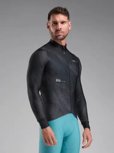 Maillot manches longues EKOI Perf TIE & DYE Noir