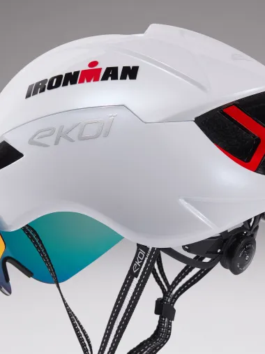Casque EKOI Perf AERO16 LTD IRONMAN Blanc