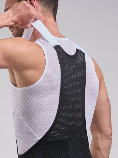 Cuissard EKOI Perf GEL MEMORY Blanc