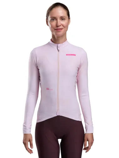 Maillot manches longues femme EKOI Perf TIE & DYE Rose