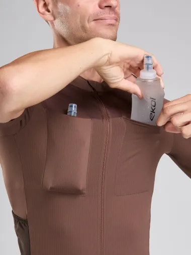 Maillot EKOI Racing CARGO HYDRA+500 Chocolat